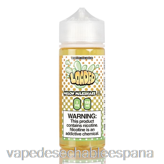 Batido De Melón Vape España - E-líquido Cargado - Vapores Despiadados - 120ml 0mg